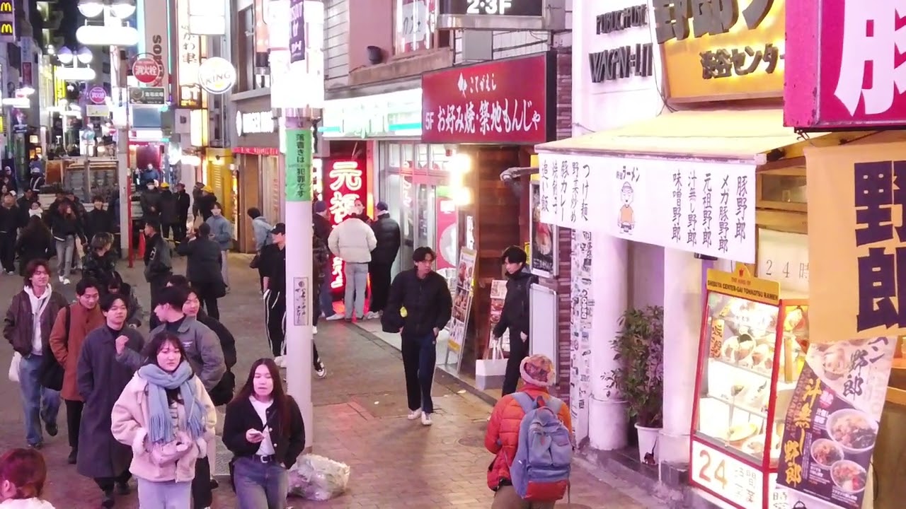 渋谷 2026.01.06　スロー　Tokyo - Shibuya Night Walk　　slow