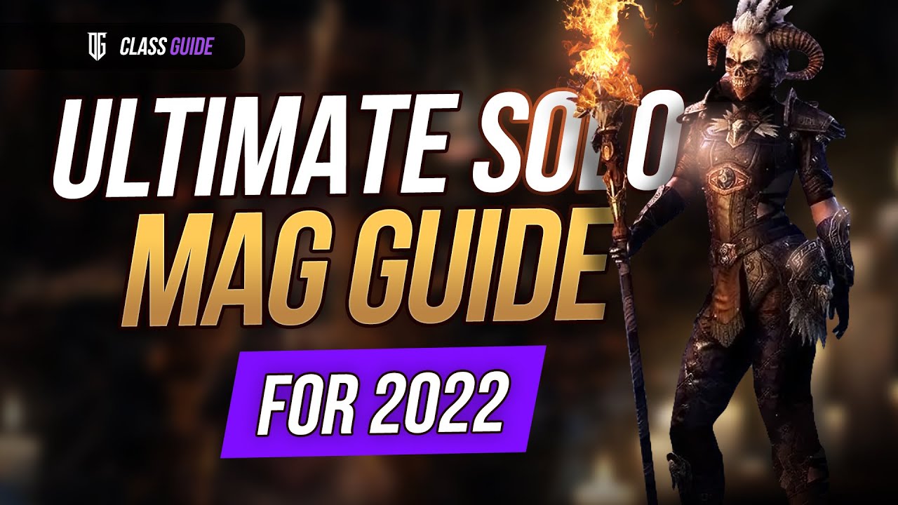 The ULTIMATE ESO SOLO Magicka Class Guide 2022