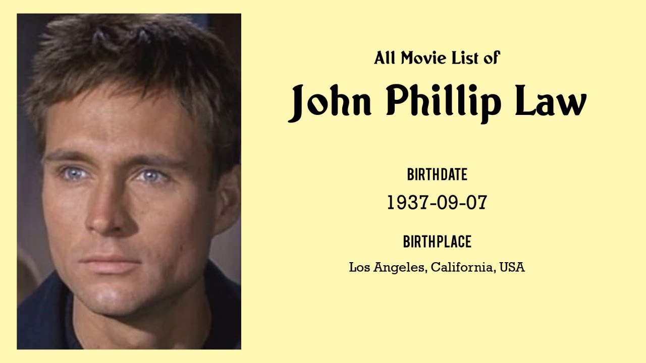 John Phillip Law Movies list John Phillip Law| Filmography of John Phillip Law
