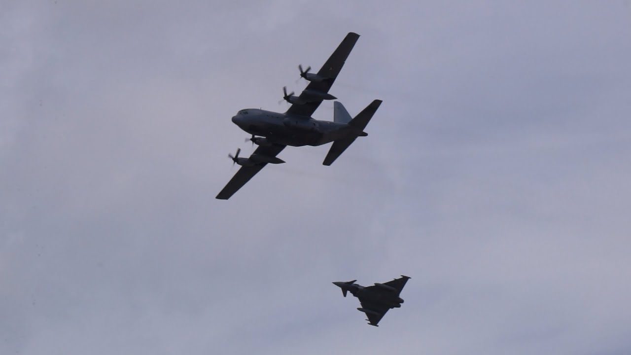 Austrian Air Force QRA Demo at RIAT 15th July 2022