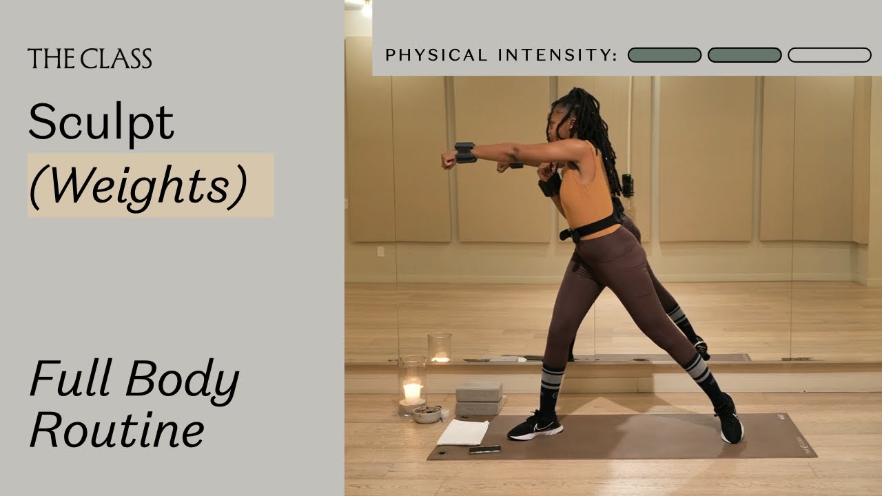 Sculpt Full Body Weights Routine | The Class