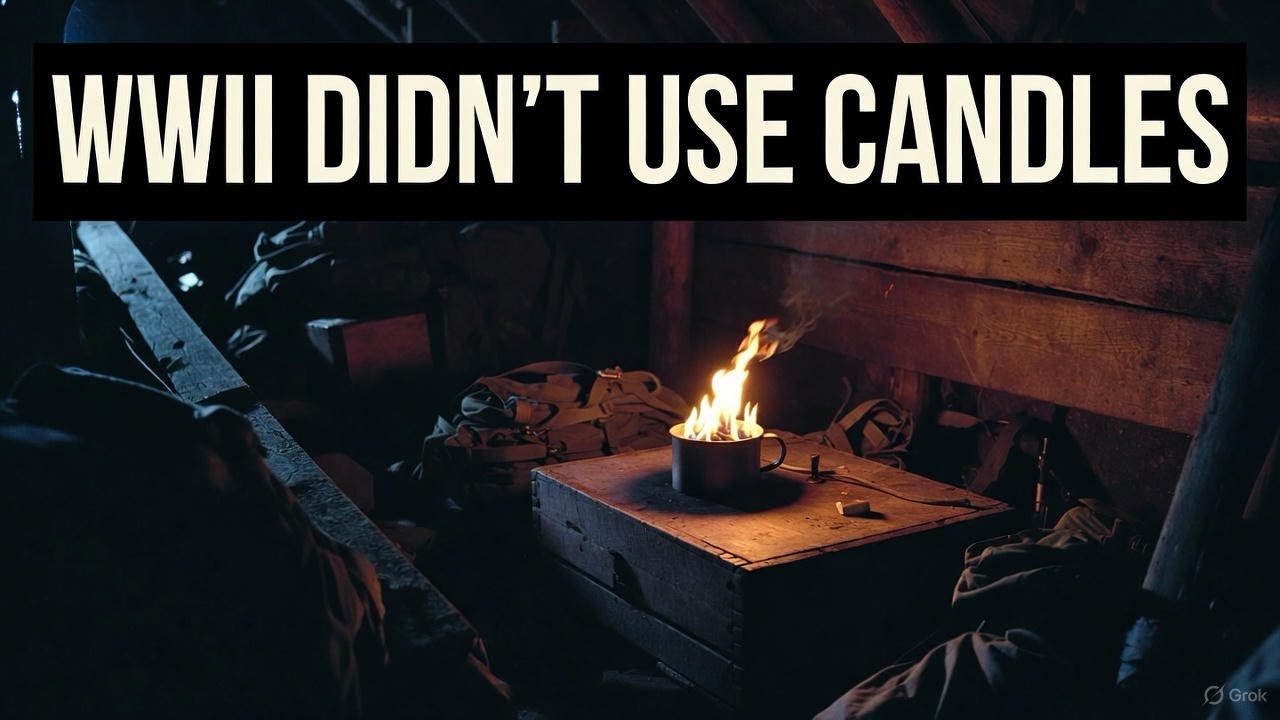 Forget Candles — This WWII Oil Cup Burned Longer