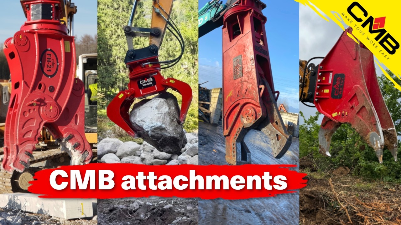 CMB / Hydraulic Attachments - Demolition Recycling & Forestry