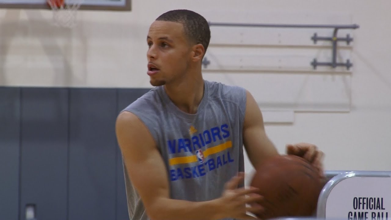 Stephen Curry 3-Point Contest Practice