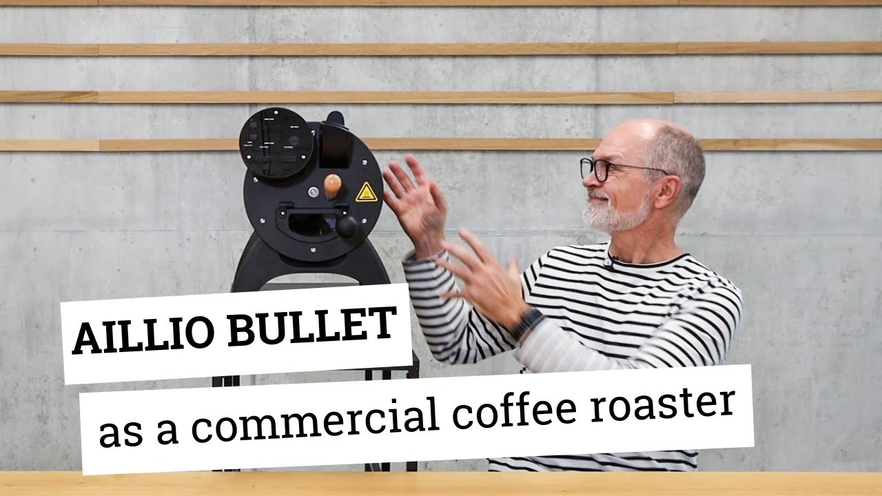 Aillio Bullet as commercial roasting machine | Interview with Steffen Lav