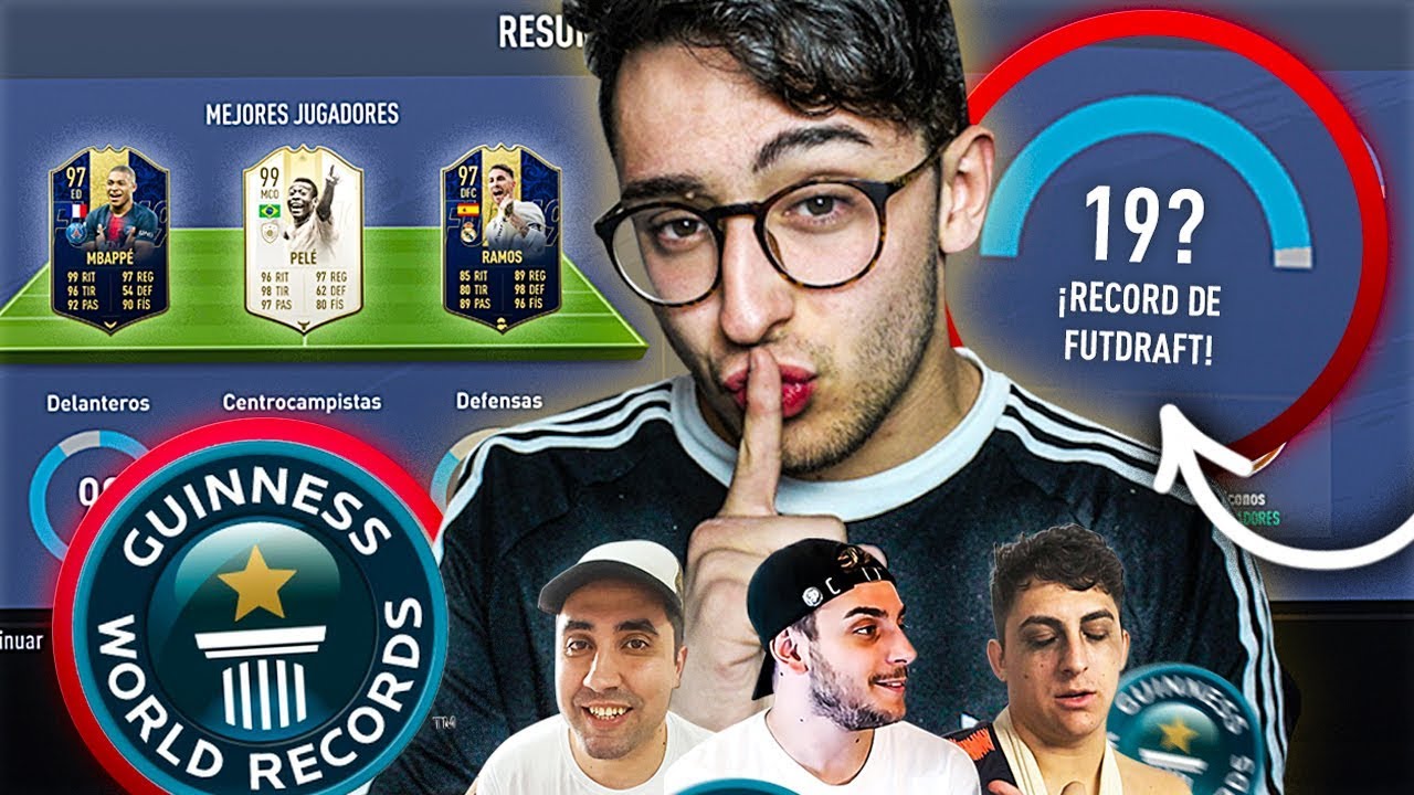 EL FUT DRAFT RECORD de YOUTUBE!!! &Iacute;NCRE&Iacute;BLE!!