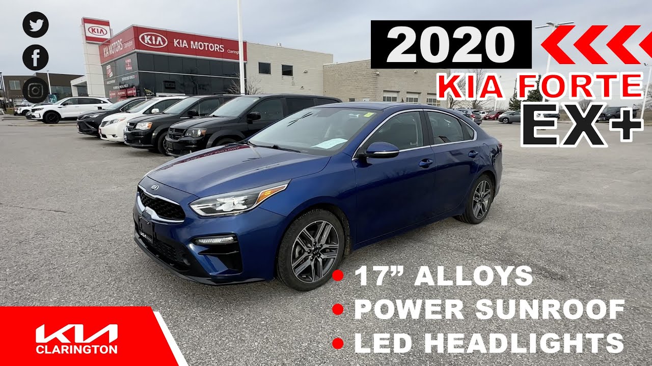 2020 Kia Forte EX Plus | The + = feautres | Walkaround at Clarington Kia