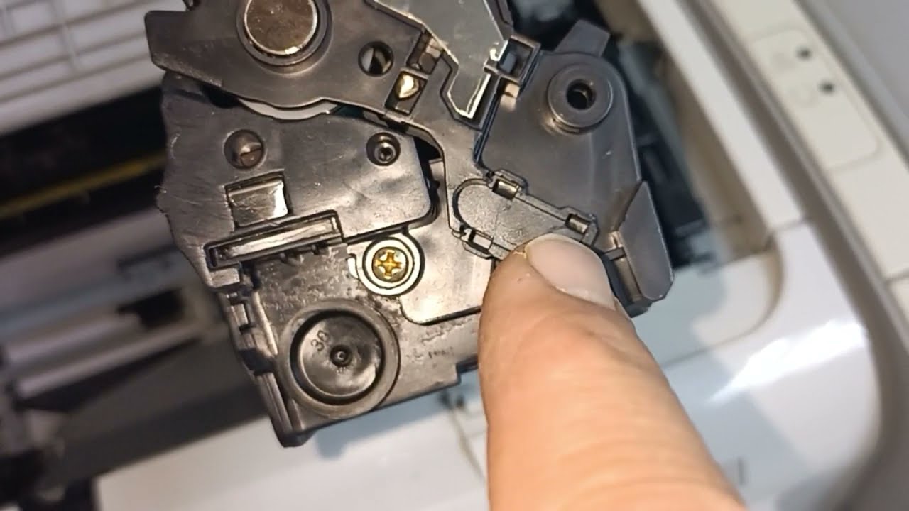 HP LaserJet Pro P1102, P1102W, P1010, P1015, P1005, ...etc Toner Repair إصلاح الحبر