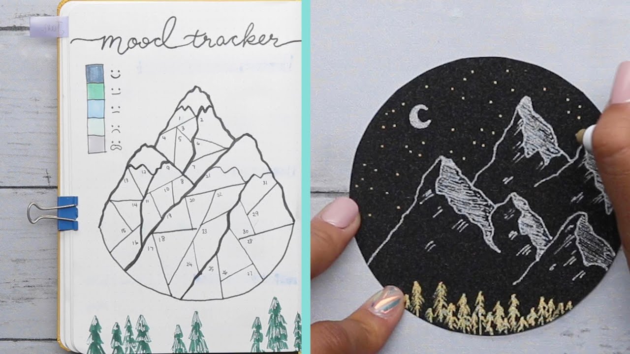 Plan With Me: Wintry January 2020 Bullet Journal Set Up