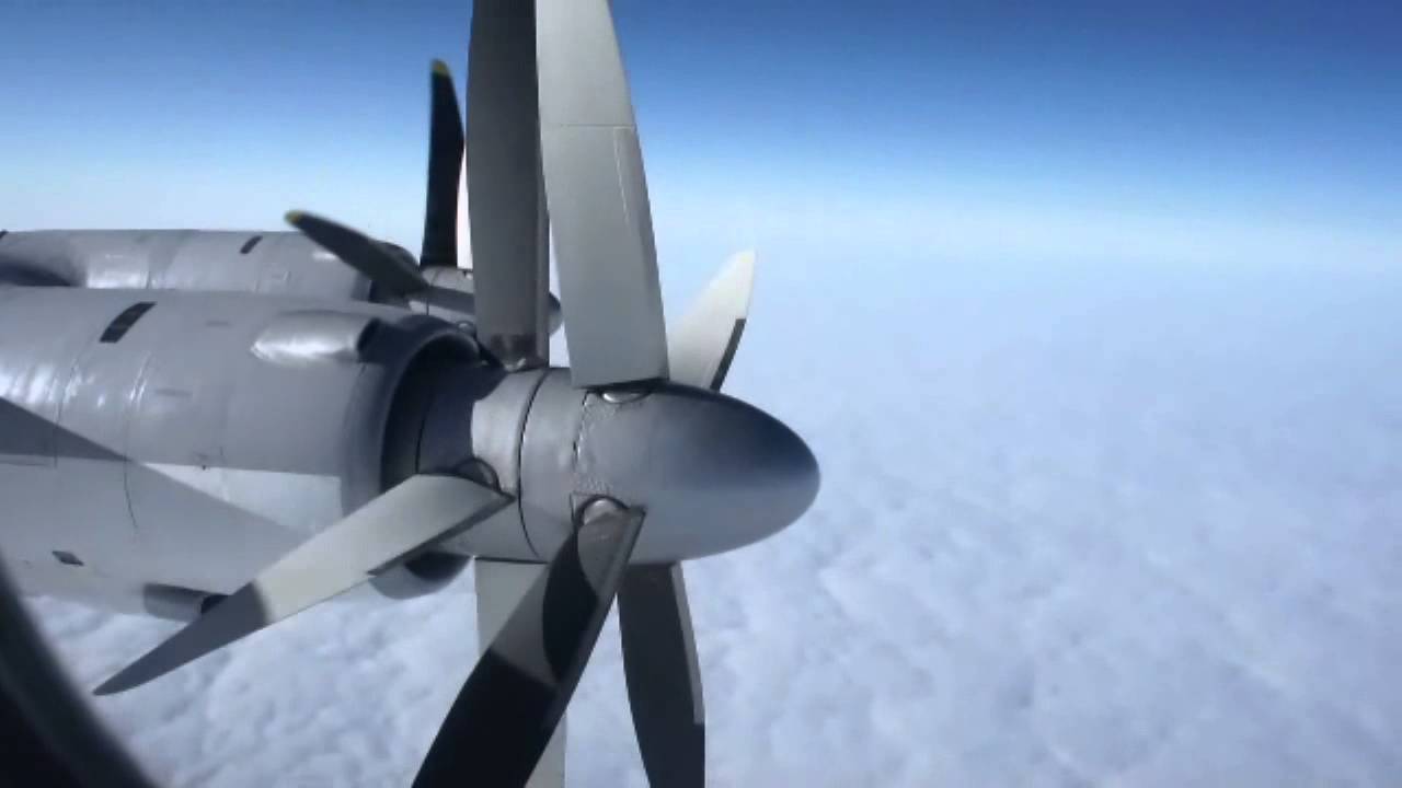 RARE | Tupolev Tu-95MS Bear Inflight | HD