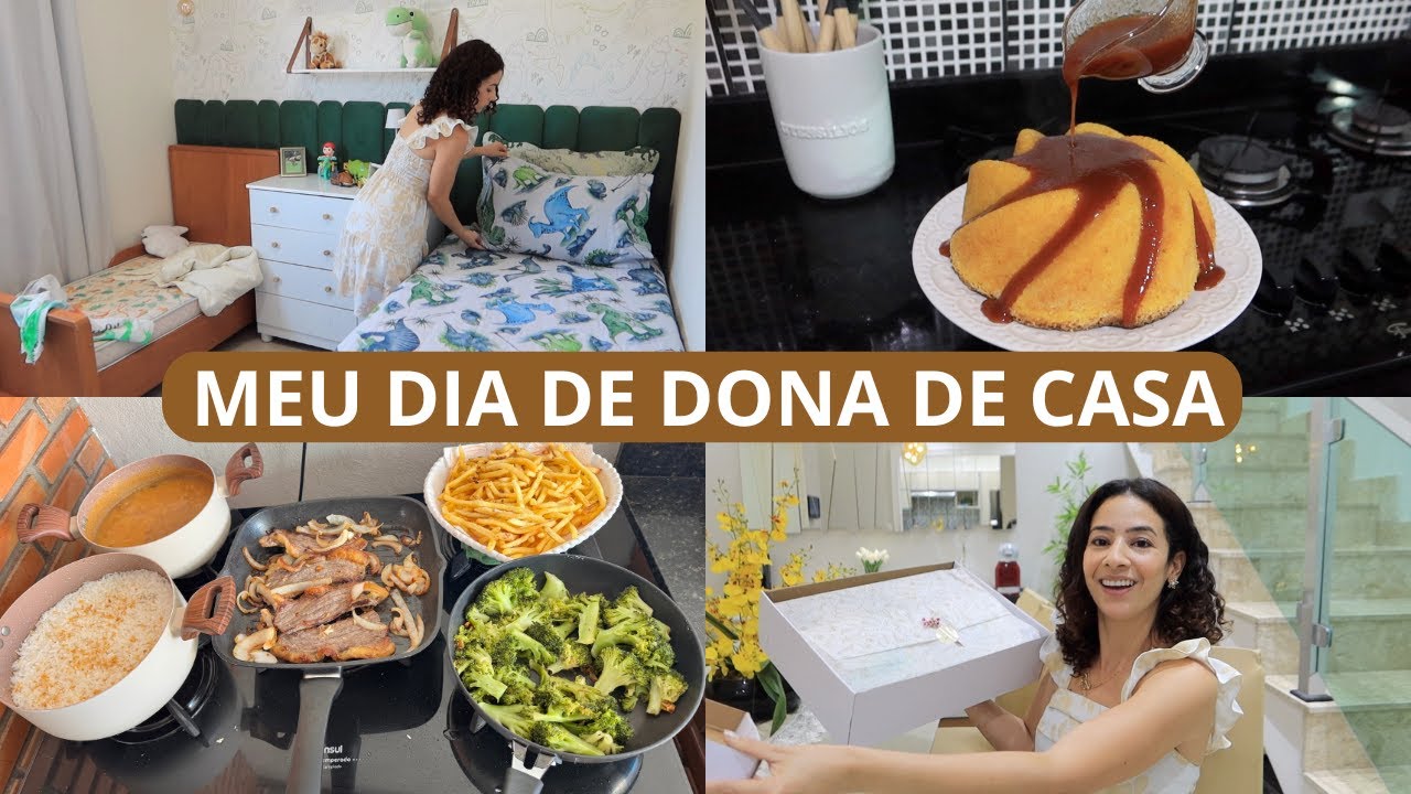 ROUPA DE CAMA NOVA, BOLO DELICIOSO, ALMOÇO FRESQUINHO + OLHA SÓ O QUE RECEBI | LETÍCIA VELOSO