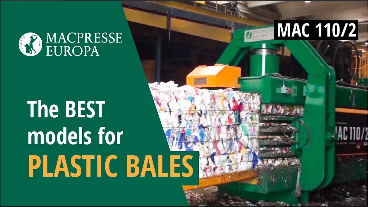 Recycling sorting plastics HDPE,Film, Alu,Tetrapack Mac 110/2
