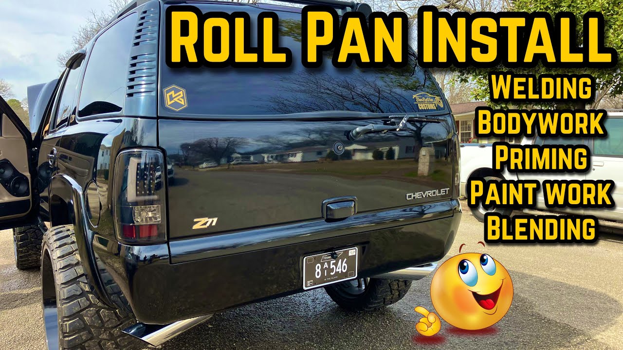 How To Install & Mold A Custom Roll Pan On A NBS Chevy Tahoe - Yukon - Escalade - Silverado - Sierra