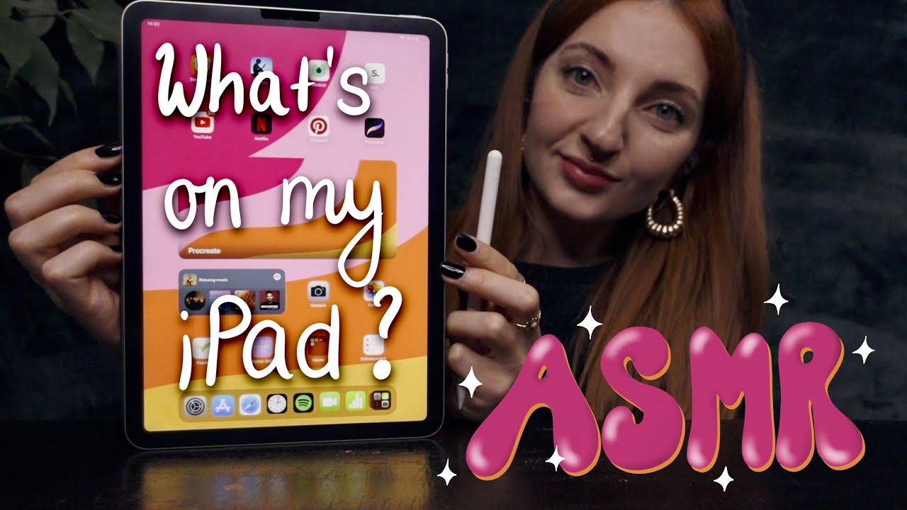 ✨ASMR ✨ What's on my iPad Air? ✍️ Soft spoken, tapping
