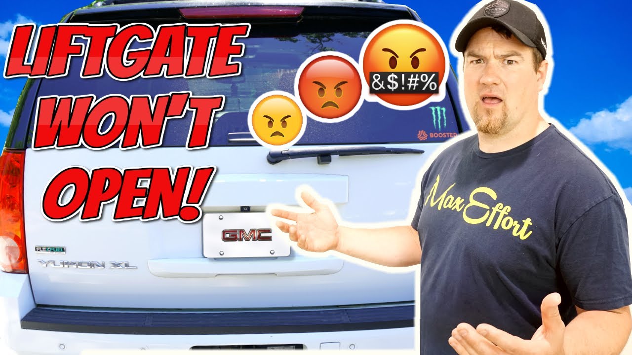 Подъемный борт GMC YUKON или Chevy Tahoe не открывается! Проблема решена!