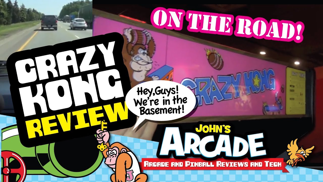 Crazy Kong Arcade Game Review - Falcon - Zaccaria - 1981 - FUNSPOT