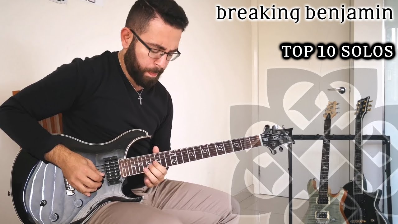 Top 10 Breaking Benjamin Solos (Guitar Medley)