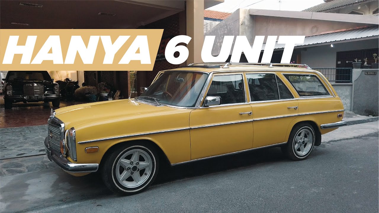 REVIEW MERCY MINI STATION WAGON - W114 - MERCEDES BENZ 280 TAHUN 1975