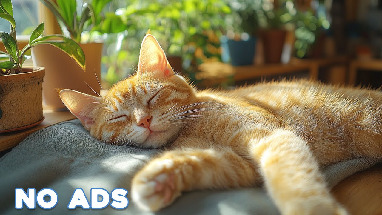 12 Hours Of Cat Healing Music 🐈Soothing Sounds for Deep Relaxation And Sleep With Soothing Piano