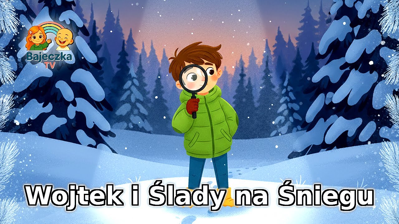 Wojtek i Ślady na Śniegu ❄️👣 | Bajeczka TV