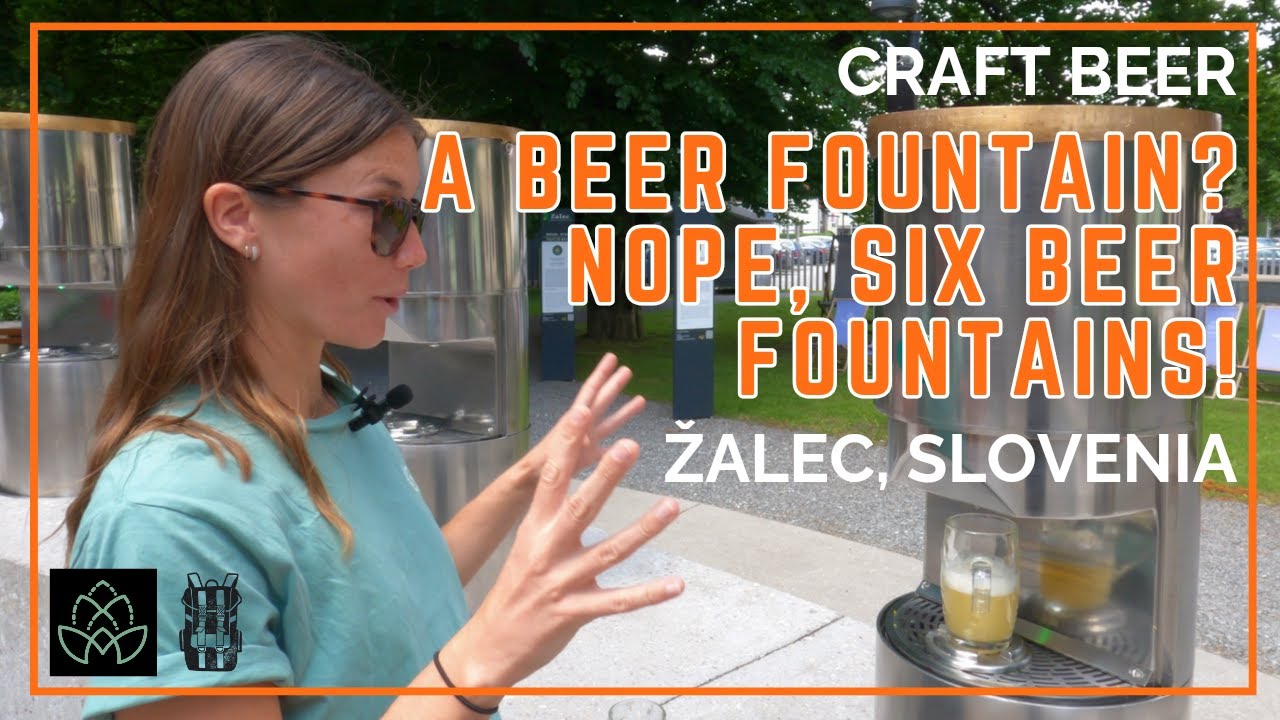 Craft Beer From A Fountain?! | Žalec, Slovenia | One For The Road