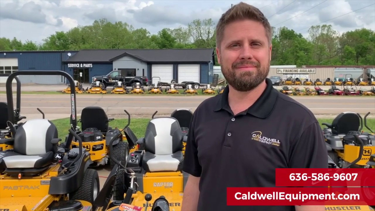 Hustler TrimStar commercial walk behind mower at Caldwell Equipment