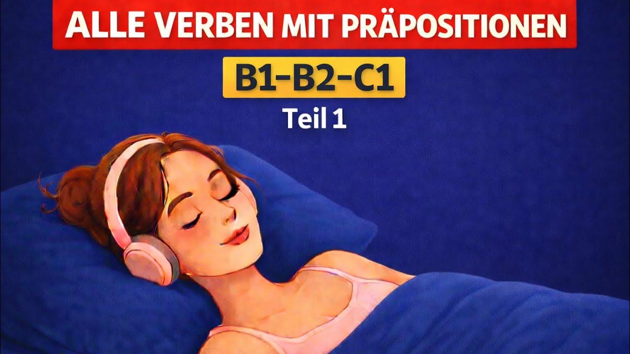Verben mit Pr&auml;positionen Deutsch lernen | B2&ndash;C1 Grammatik | Teil 1