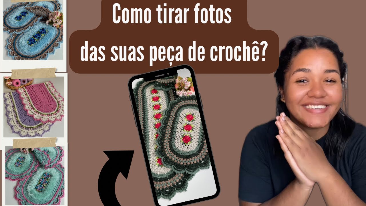 Aprenda a Fazer Fotos Incríveis das Suas Peças de crochê 🧶 