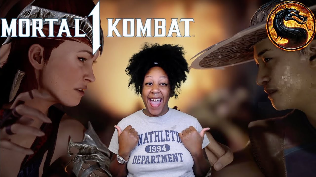 MORTAL KOMBAT 1 TRAILER REACTION MEGAN FOX BECOMES NITARA OK MEG I SEE YOU 🥷🏼🐉🔥 #meganfox #mk1