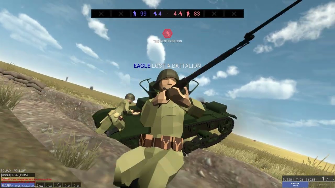 Ravenfield: Gameplay: Wars Of Japan 1931-1945 [Nomonhan Incident/Khalkhin Gol 1939 #27] [Soviet]