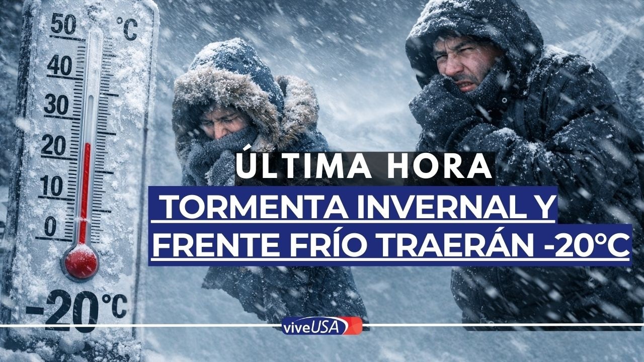 Clima fin de semana: Tormenta invernal y frente frío traerán nieve y temperaturas de -20°C