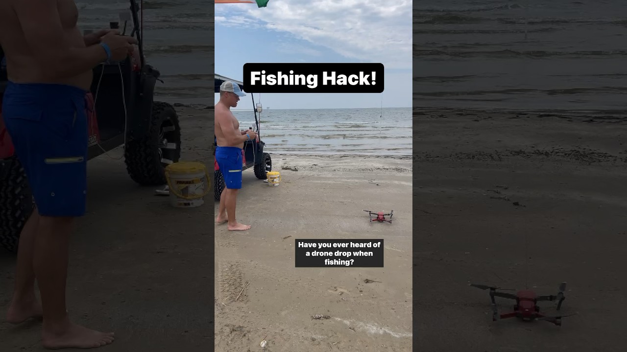 Рыболовный ХАК // Рыбалка с дрона // Улучшите свою рыбалку // #dronefishing #mavicpro #fishinghack