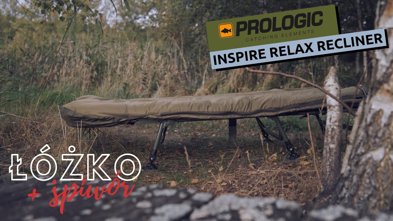 Łóżko karpiowe i śpiwór 4 sezony - zestaw Prologic Relax Recliner