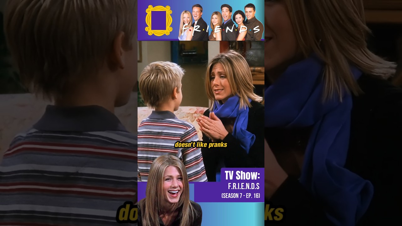 Ben&rsquo;s Pranks Go WILD After Rachel&rsquo;s &ldquo;Lesson&rdquo;! 😱 #friends #shorts #sitcom