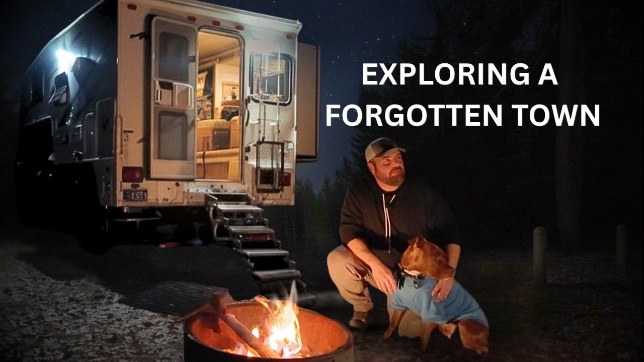 Solo Camping Two Nights in a Forgotten Frontier Town