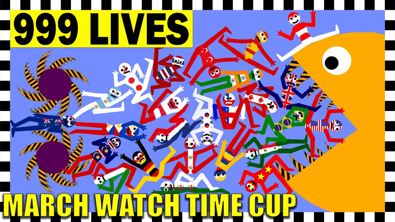 999 LIVES - March Watch Time Cup 2022 - Algodoo