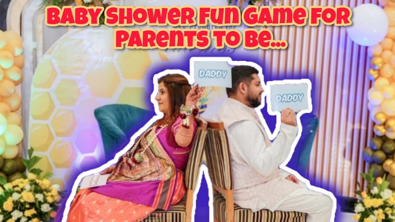 Baby Shower Game | Fun Couple Quiz for Parents-to-Be! | Cutest Baby Shower Game for couple