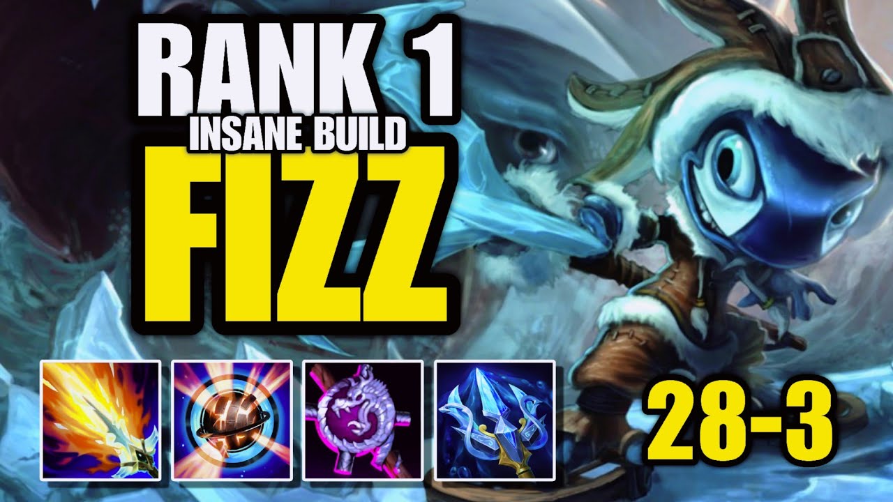 Wild Rift Fizz RANK 1 Jungle Secrets REVEALED Gameplay in Season 19 - Insane Build