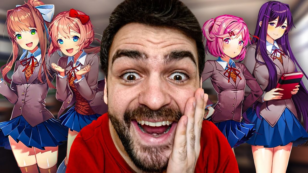 Jugué Doki Doki Literature Club COMPLETO y Acabé TRAUMADO!💀