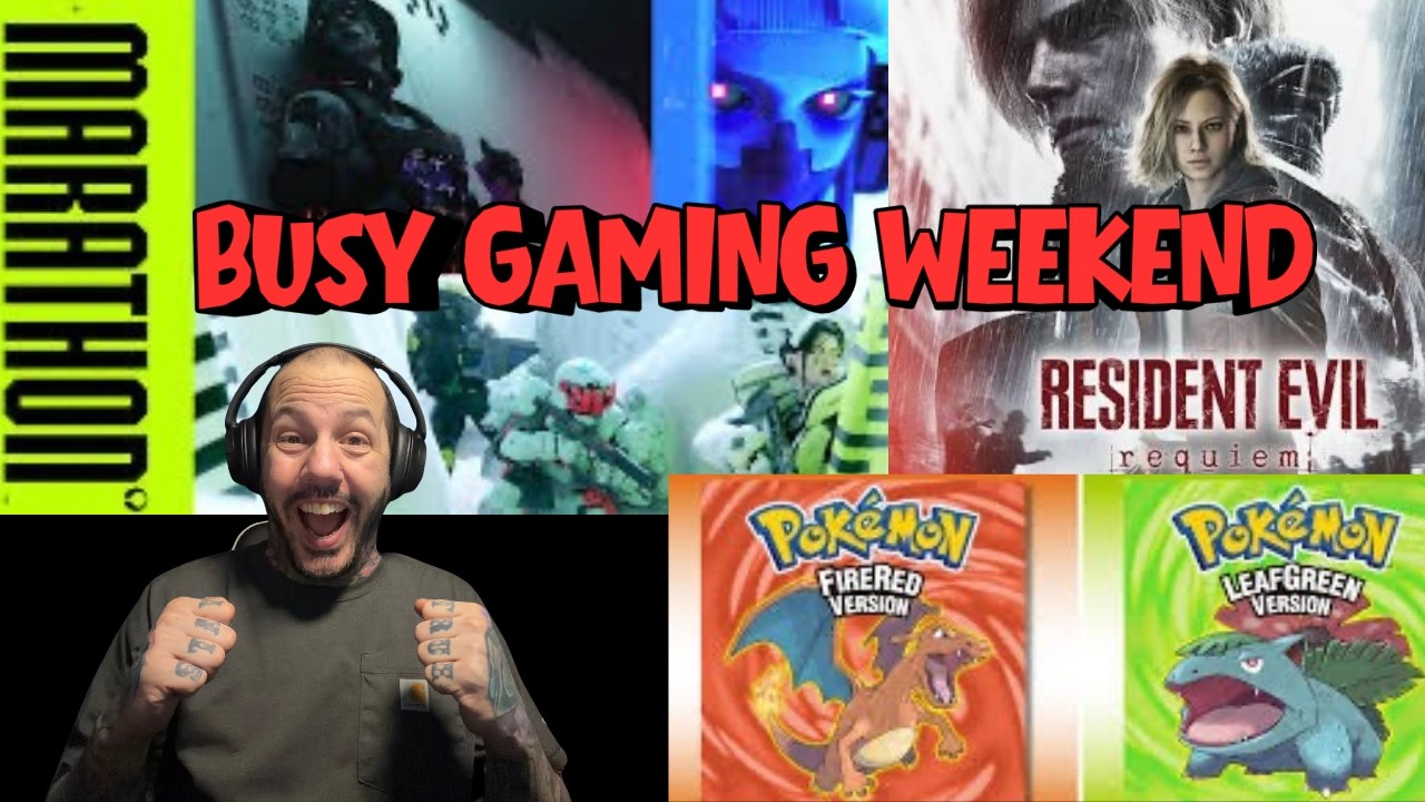 busy gaming weekend and some gaming news
