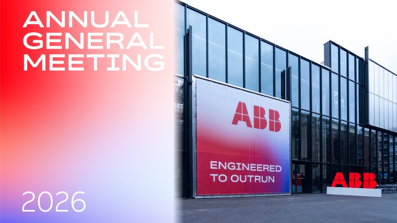 ABB’s Annual General Meeting 2026