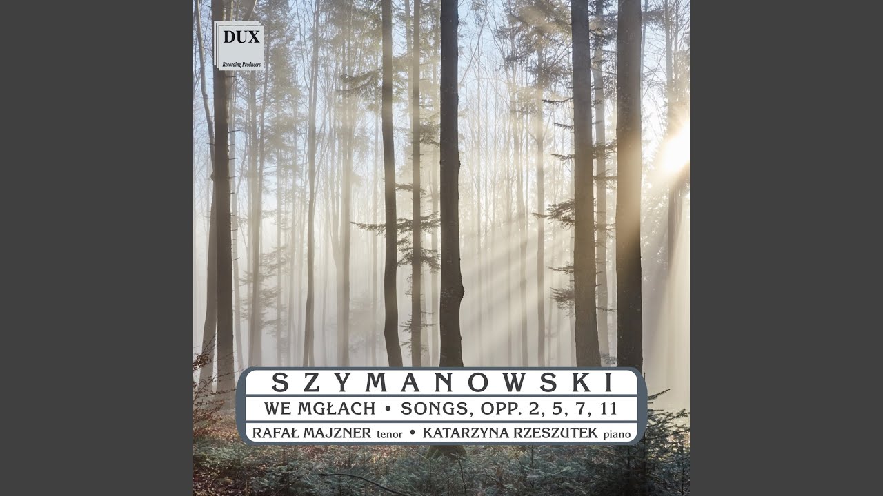 6 Songs, Op. 2: No. 3, We mgłach