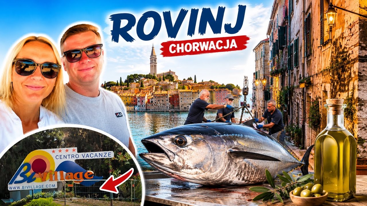 #108 Rovinj &ndash; perełka Chorwacji, kt&oacute;rą musisz zobaczyć! 🇭🇷😍 Kemping Bi village 