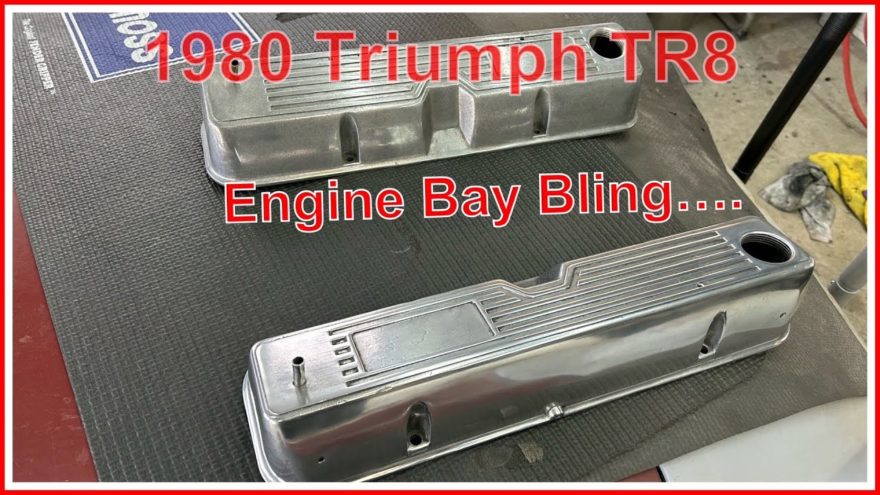 1980 Triumph TR8, Adding Some Bling to the Engine Bay