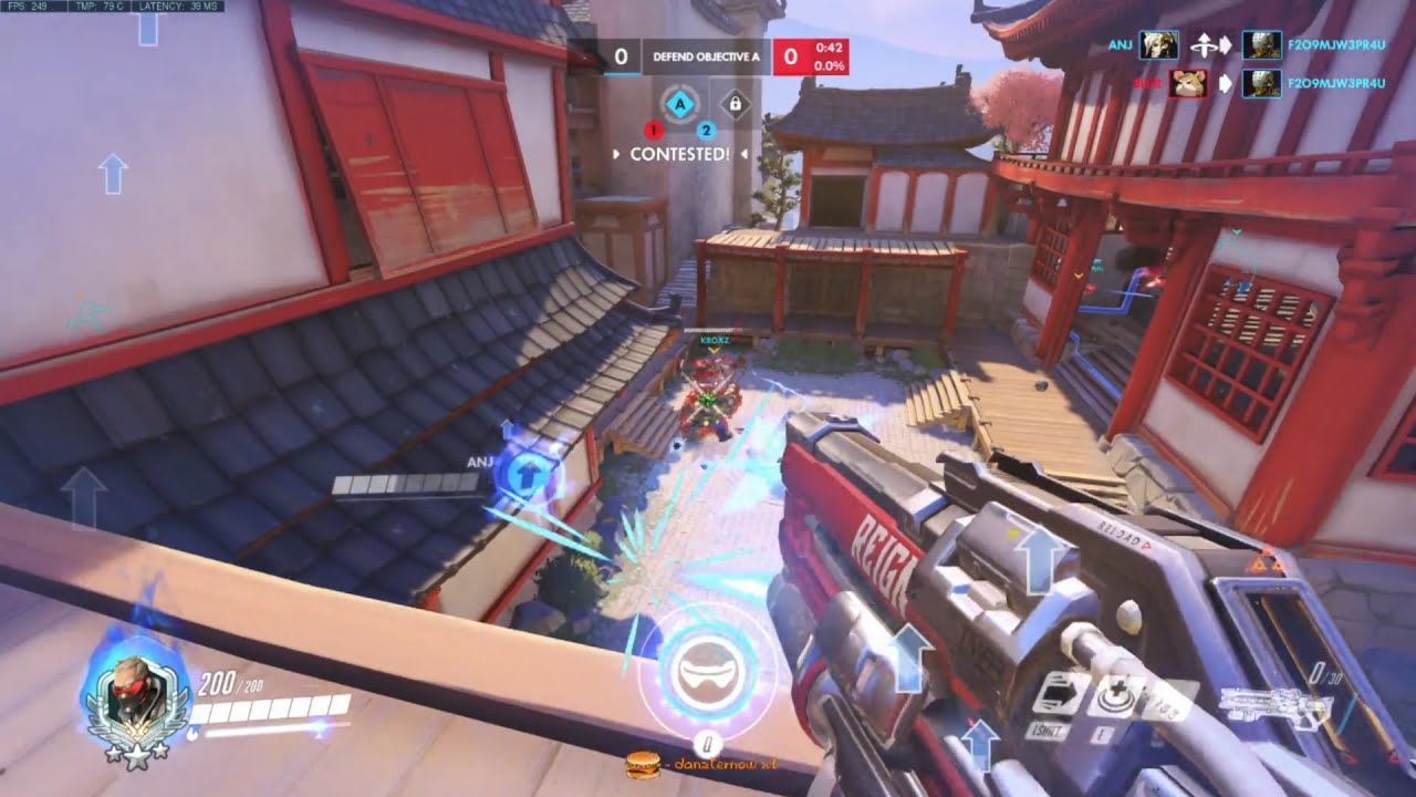 Overwatch This Is How Tracking God Dafran Plays Soldier 76 -Solid Gameplay-