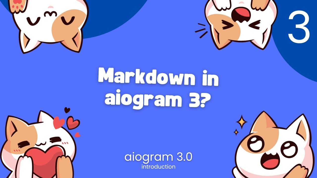 Lesson 3 - Enhancing Your Telegram Bot with Markdown in Aiogram