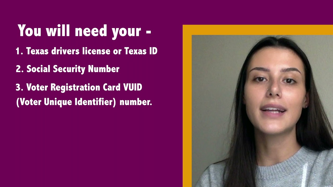 How to update your voter registration online