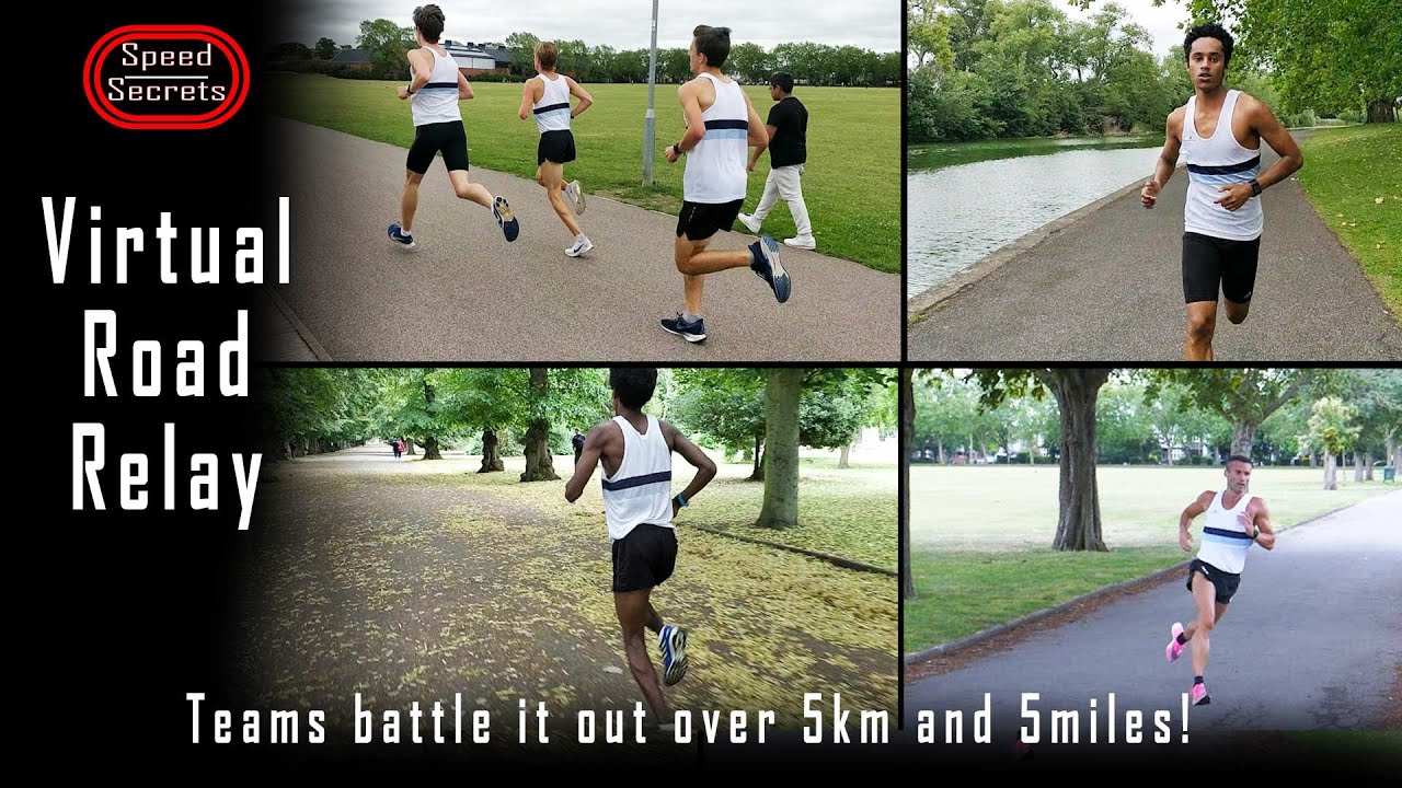 WHO'S THE FASTEST? Virtual relay over 5km and 5miles to crown the quickest running team.