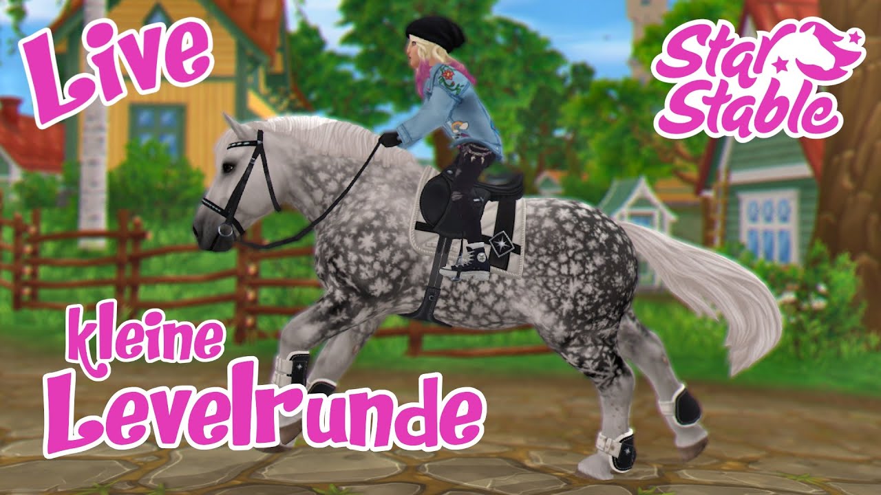 Star Stable [SSO] Live - Level- und Laberrunde mit FACECAM