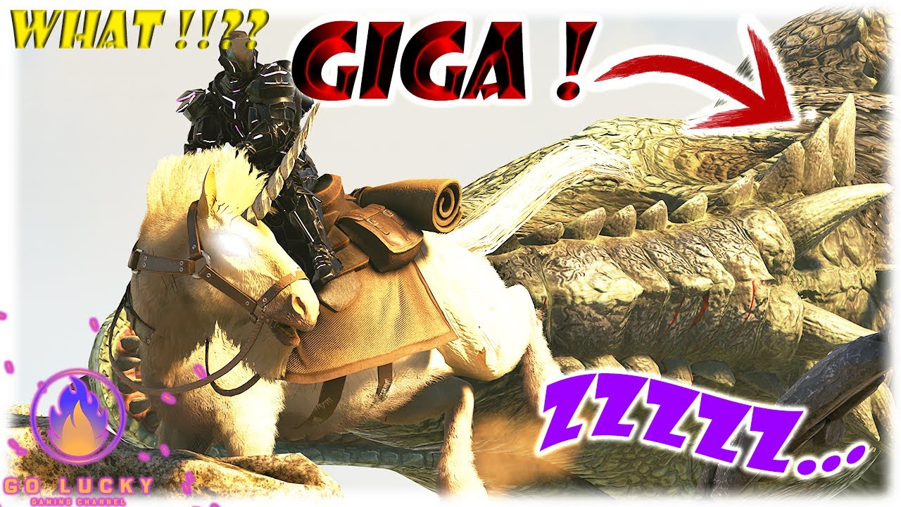 LICORNE À L'EXTRÊME !!! Arkfr - mutations extrême = sommeil extrême 🤣 VS un giganotosaure !???